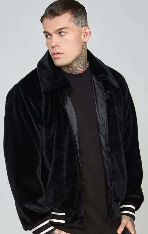 Faux Fur Bomber Jacket made by Siksilk