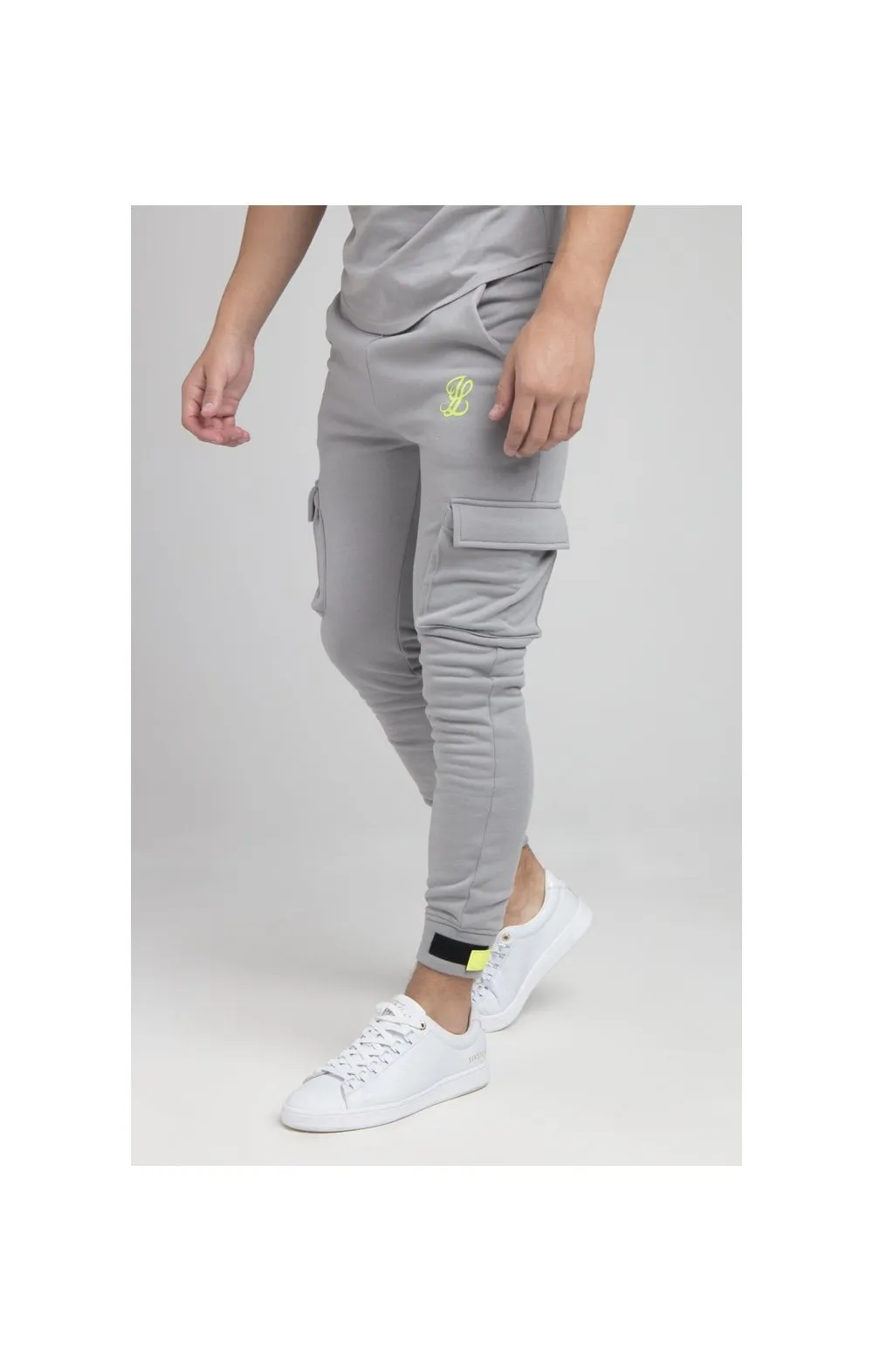 Boys Illusive Grey Cargo Jogger sold by Siksilk product image thumbnail 2