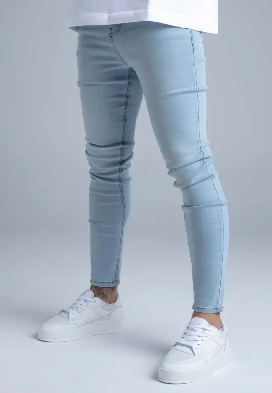 Light Blue Skinny Jeans sold by Siksilk