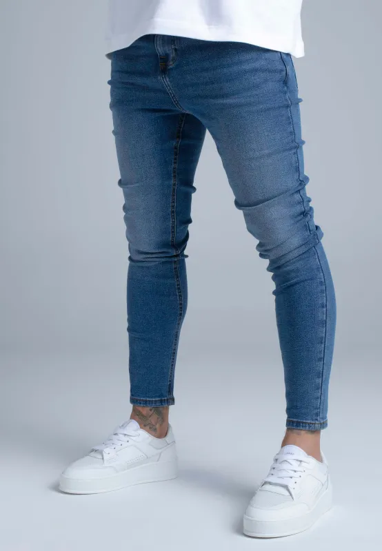 Blue Skinny Jeans sold by Siksilk