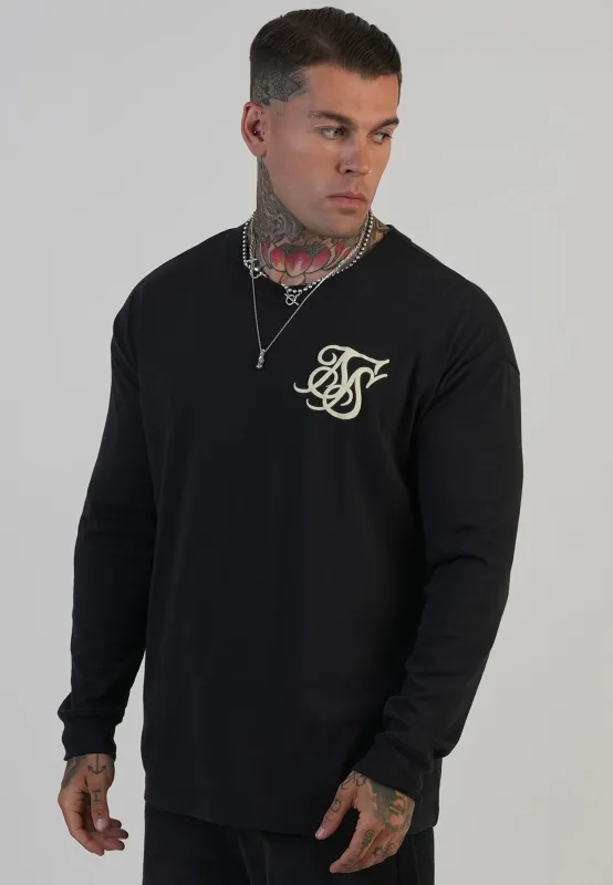 Black Logo T-Shirt sold by Siksilk