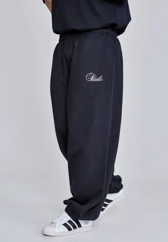 Black Essentials Joggers sold by Siksilk