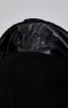 Black Sherpa Bomber Jacket sold by Siksilk