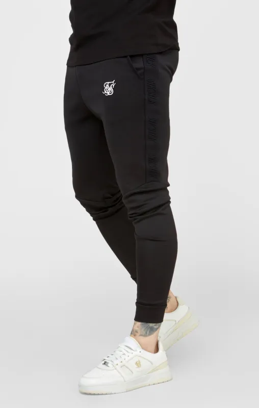 Black Cuffed Jogger sold by Siksilk