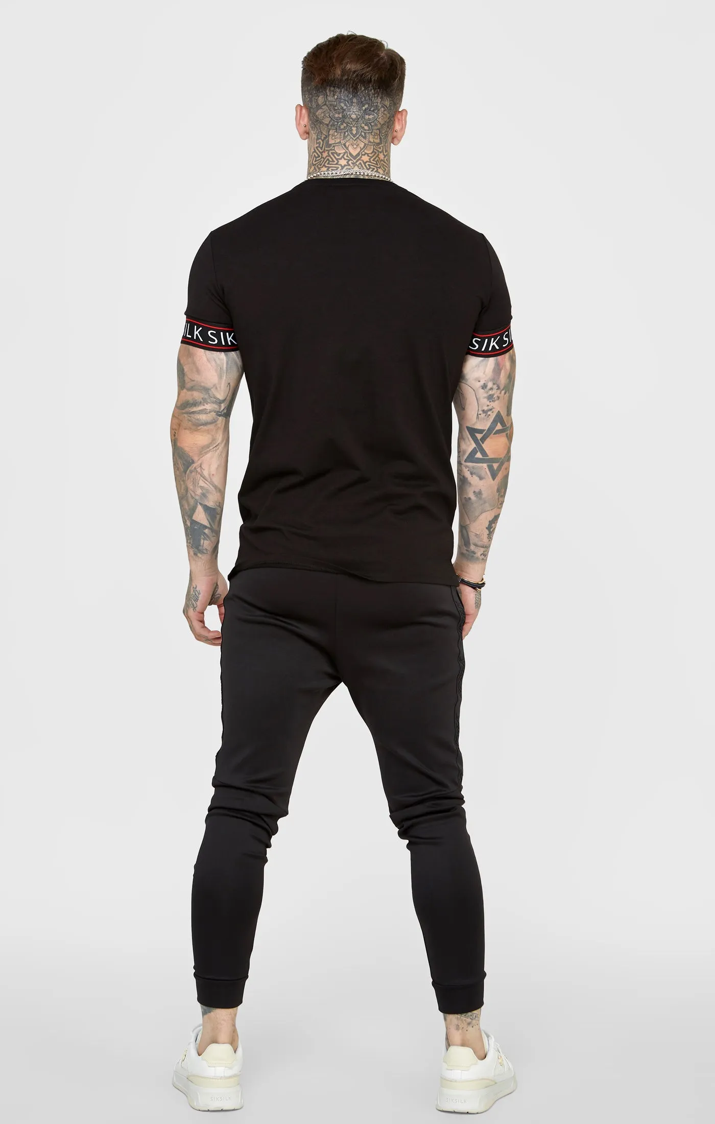Black Cuffed Jogger sold by Siksilk product image thumbnail 5