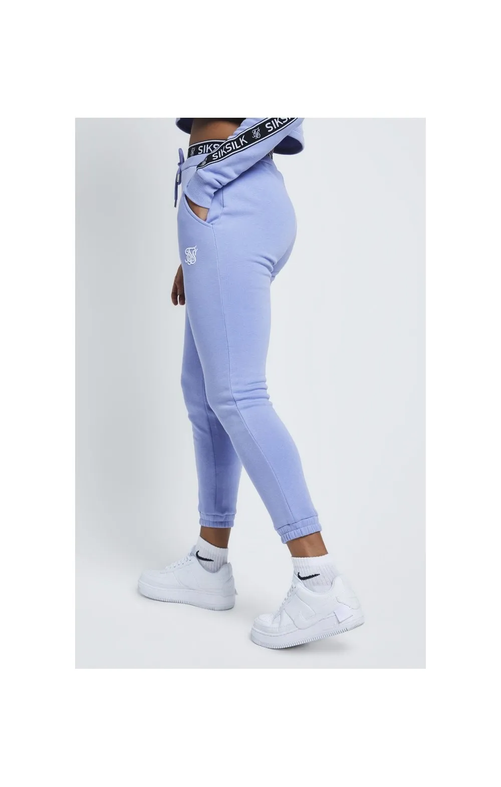 SikSilk Taped Waist Jogger - Violet sold by Siksilk product image thumbnail 4