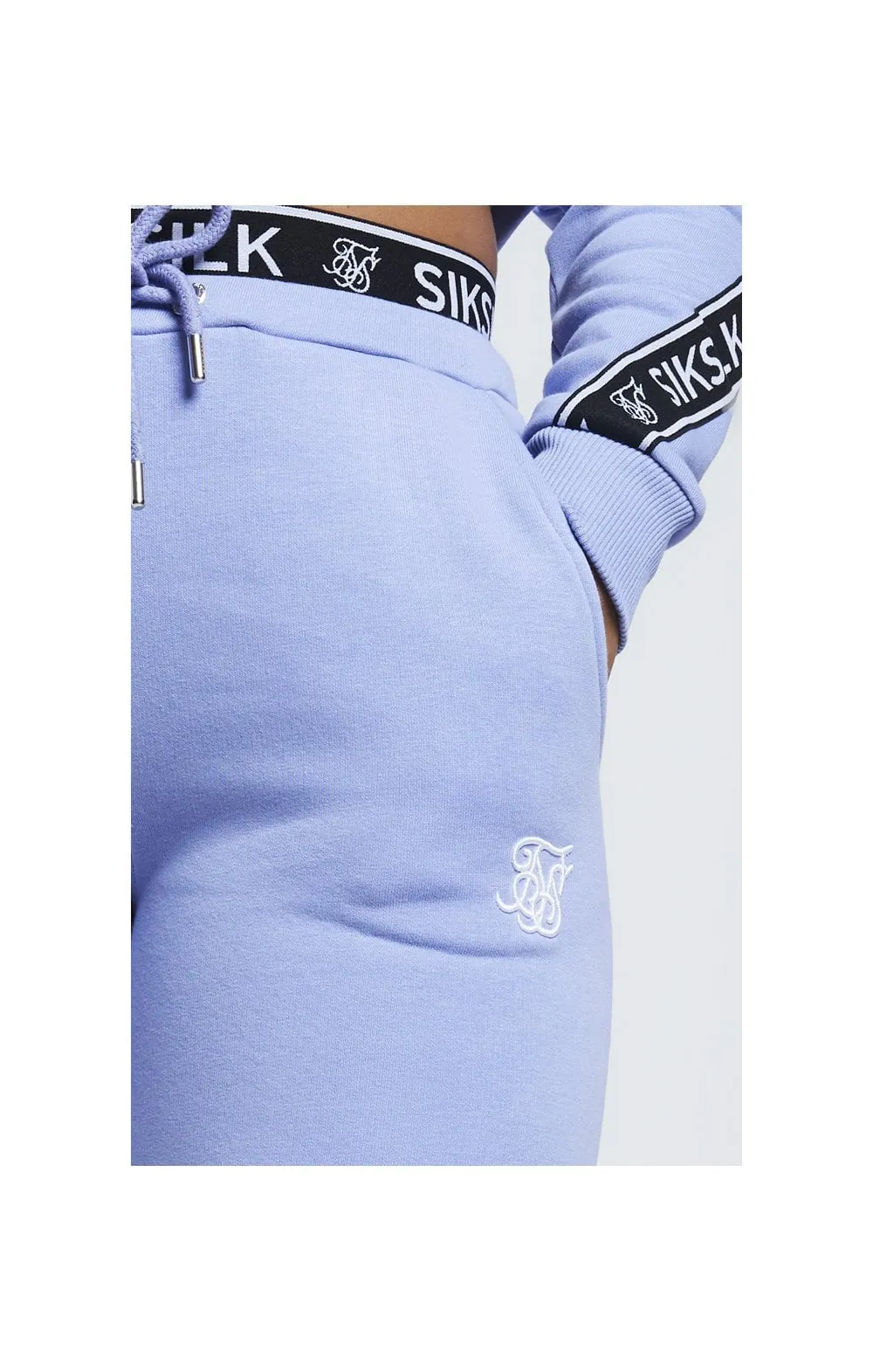 SikSilk Taped Waist Jogger - Violet sold by Siksilk product image thumbnail 2