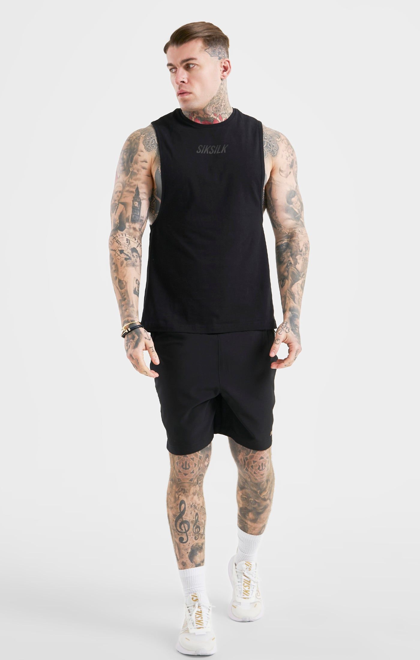 Black Sports Carrier Vest sold by Siksilk product image thumbnail 3