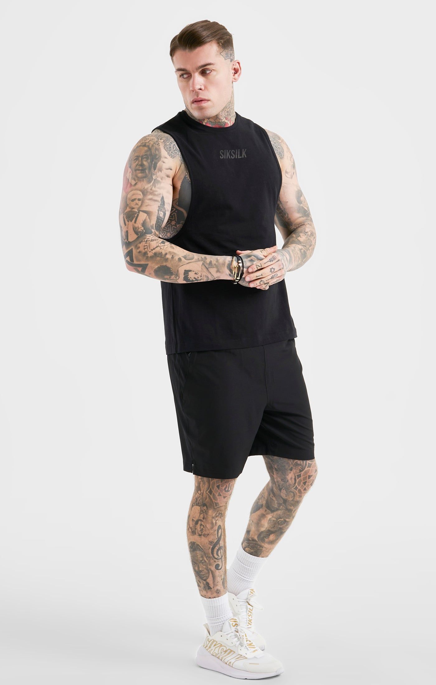 Black Sports Carrier Vest sold by Siksilk product image thumbnail 4