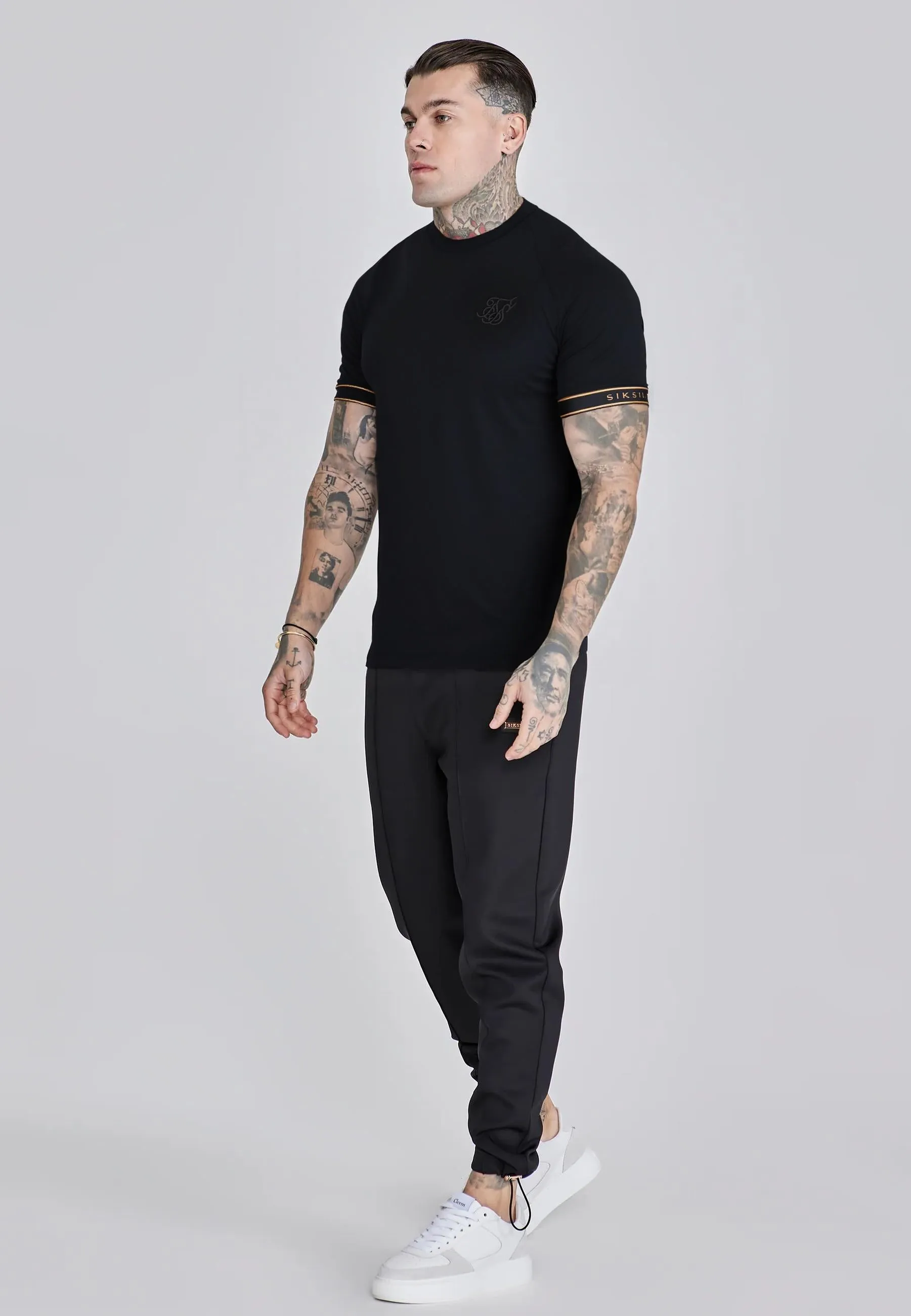 Black Tech T-Shirt sold by Siksilk product image thumbnail 3