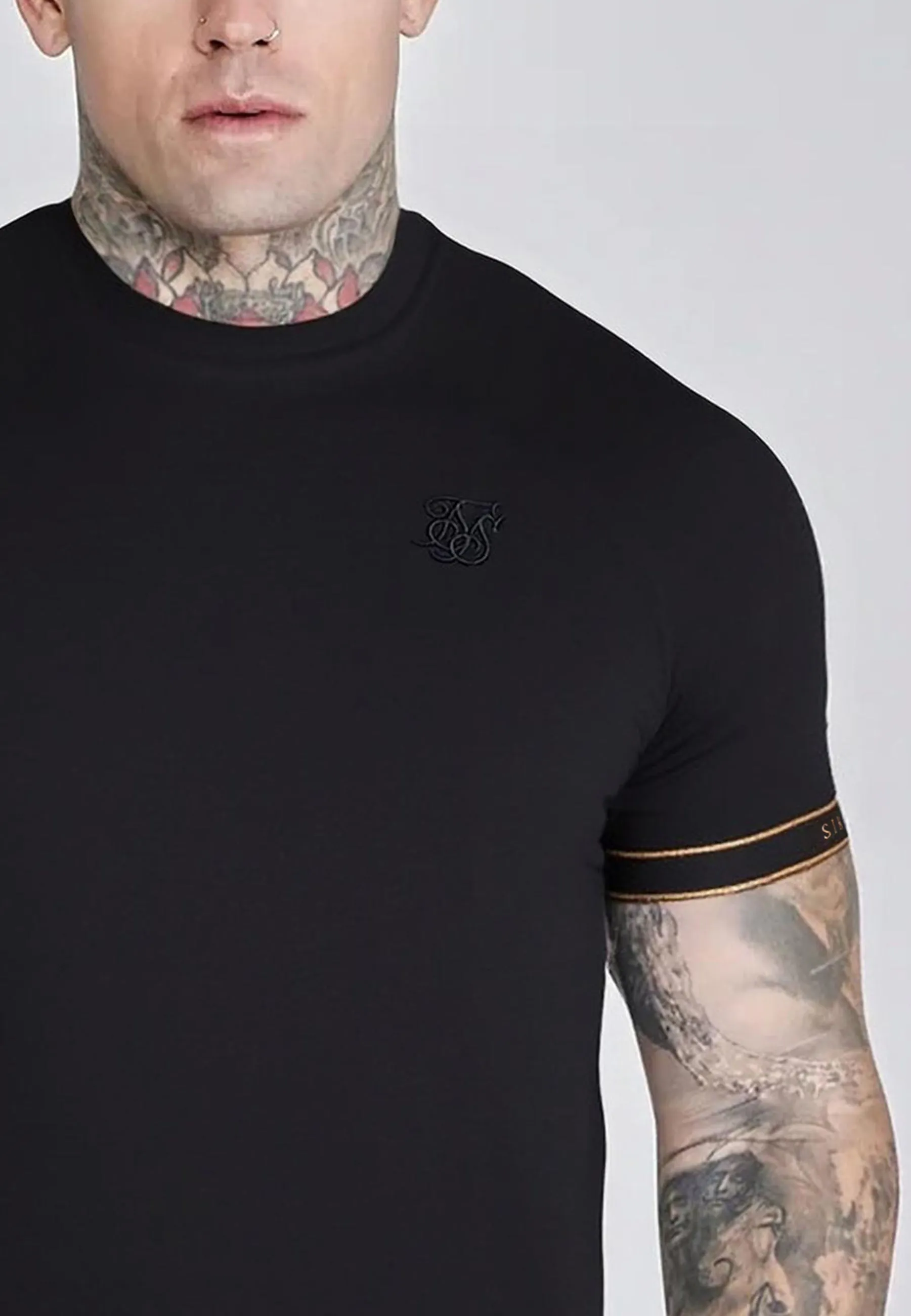 Black Tech T-Shirt sold by Siksilk product image thumbnail 4