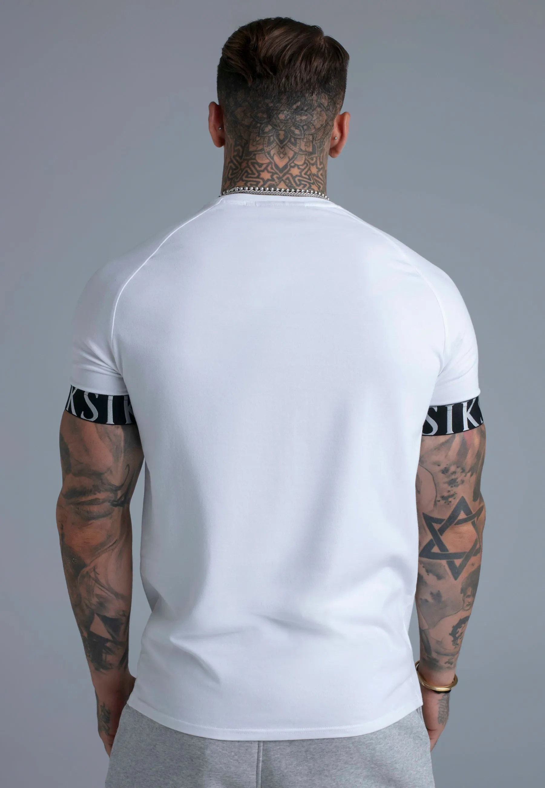 White Tech T-Shirt sold by Siksilk product image thumbnail 5