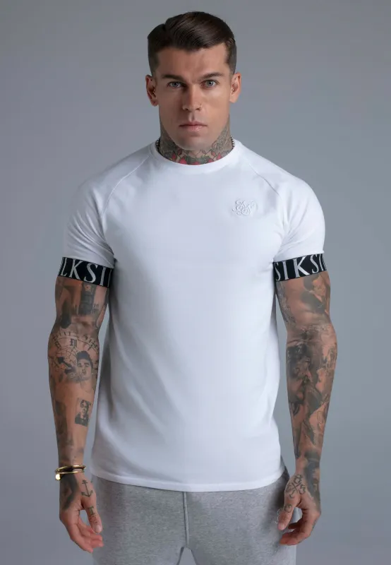 White Tech T-Shirt sold by Siksilk