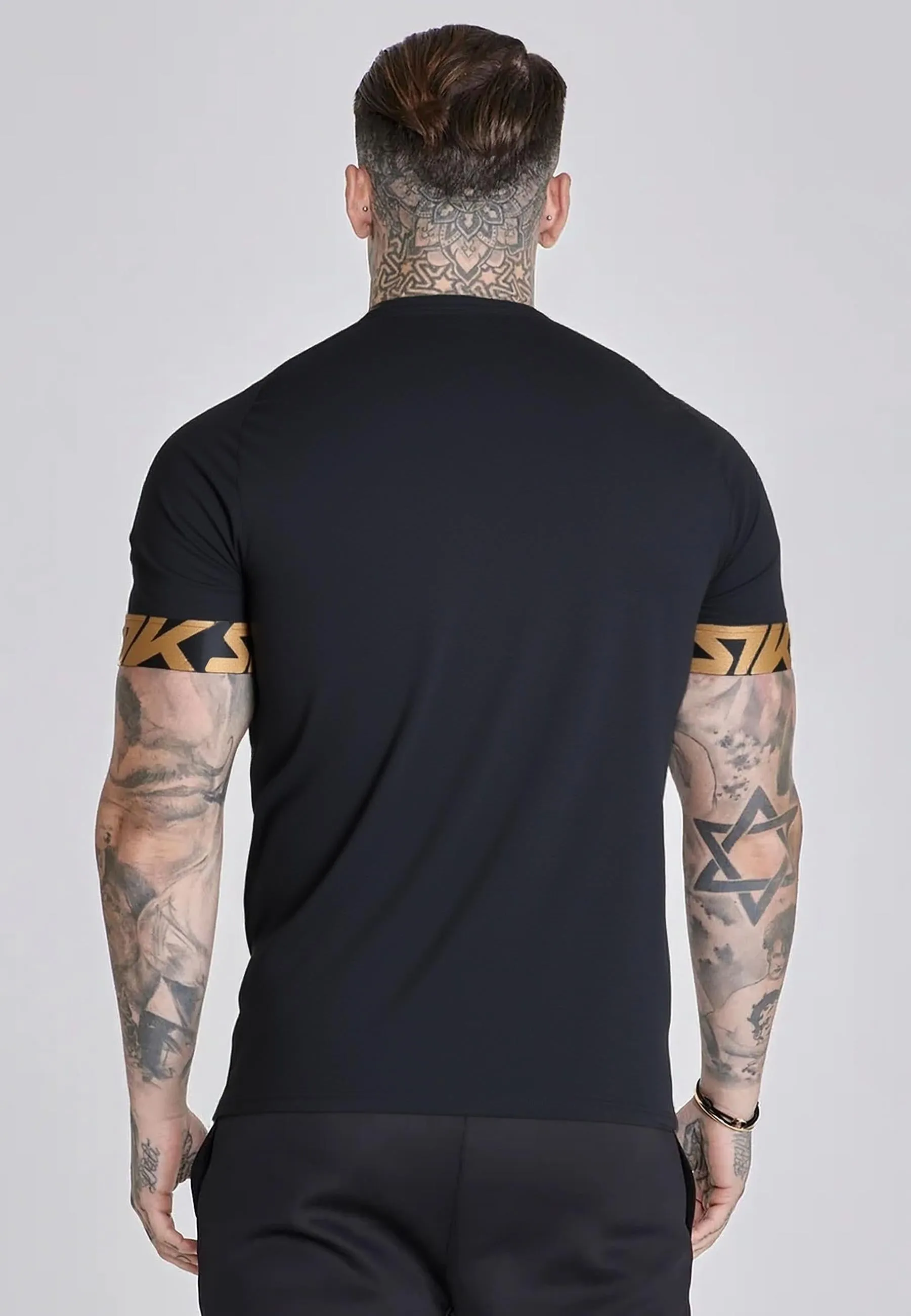 Black Dynamic T-Shirt sold by Siksilk product image thumbnail 4