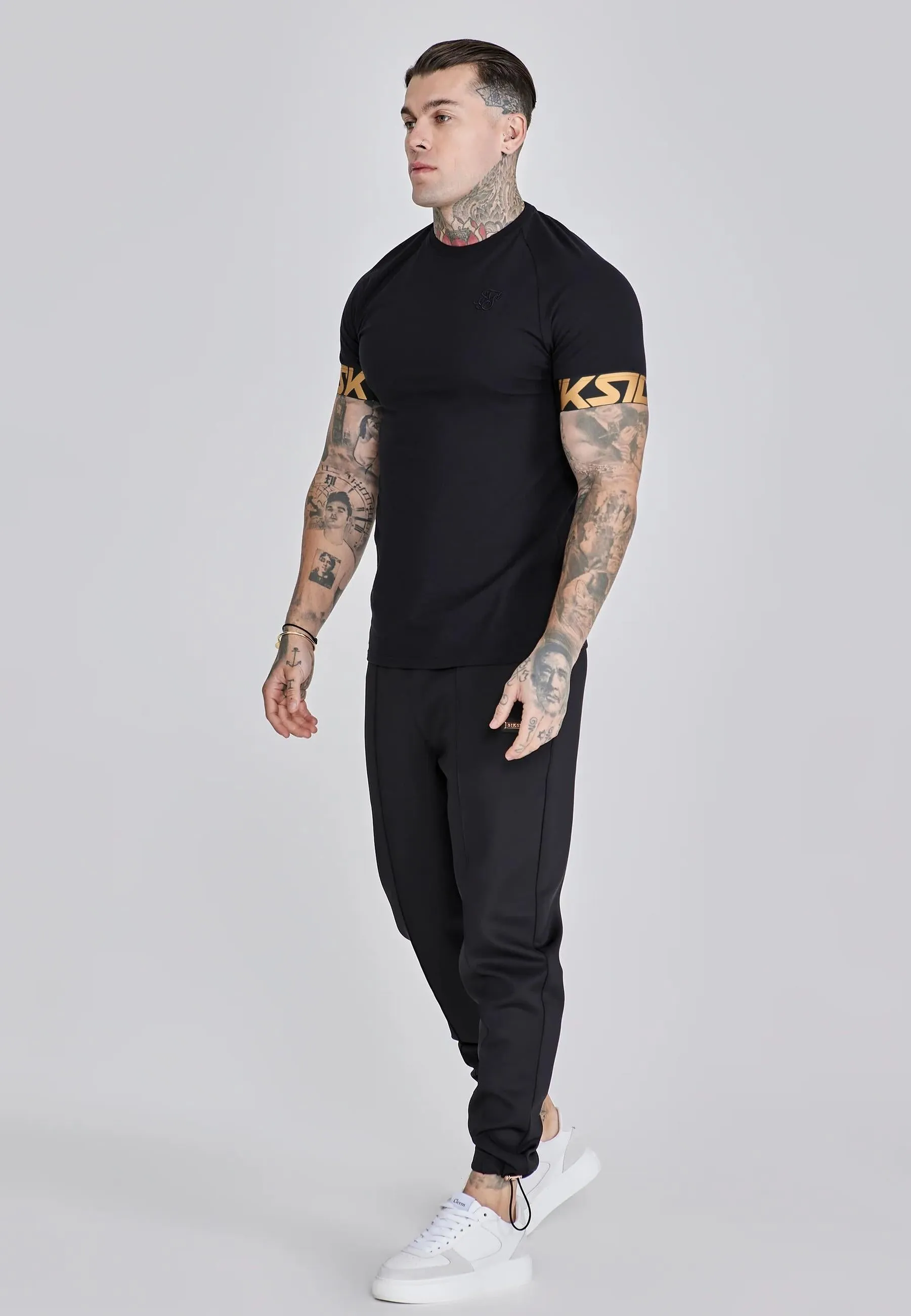Black Dynamic T-Shirt sold by Siksilk product image thumbnail 3