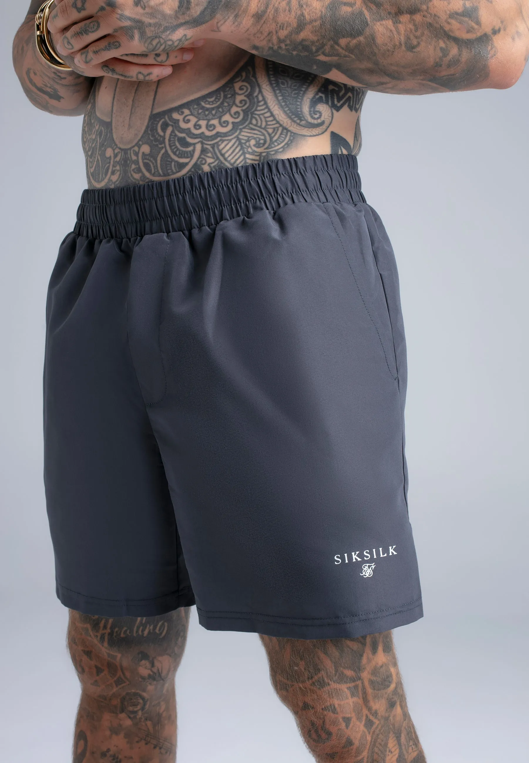 Grey Swim Shorts sold by Siksilk product image thumbnail 2
