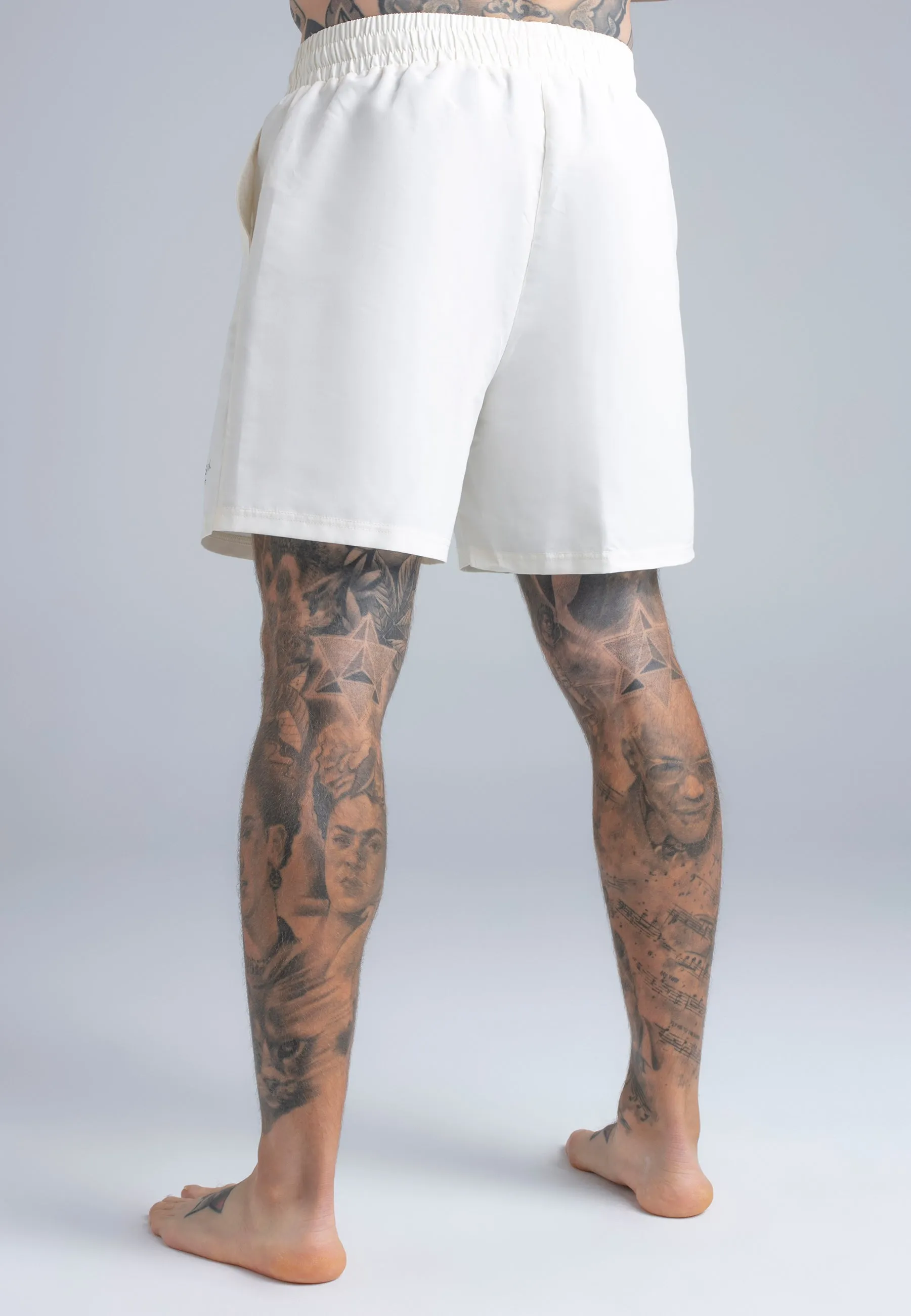 Ecru Swim Shorts sold by Siksilk product image thumbnail 5