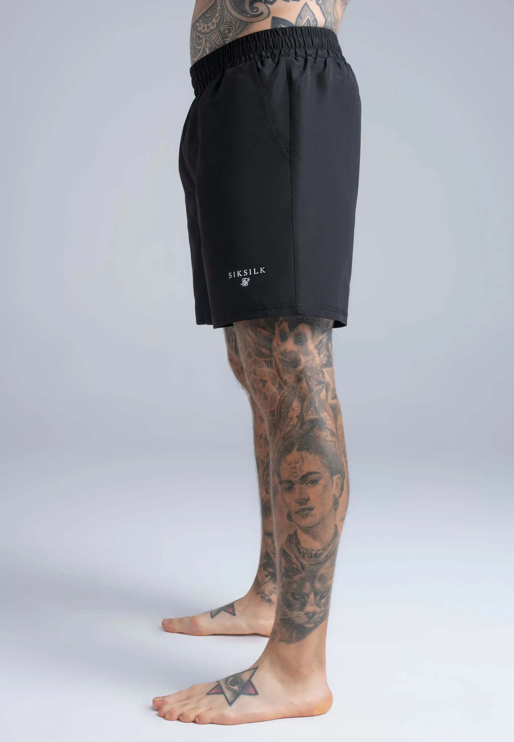 Black Swim Shorts sold by Siksilk product image thumbnail 4