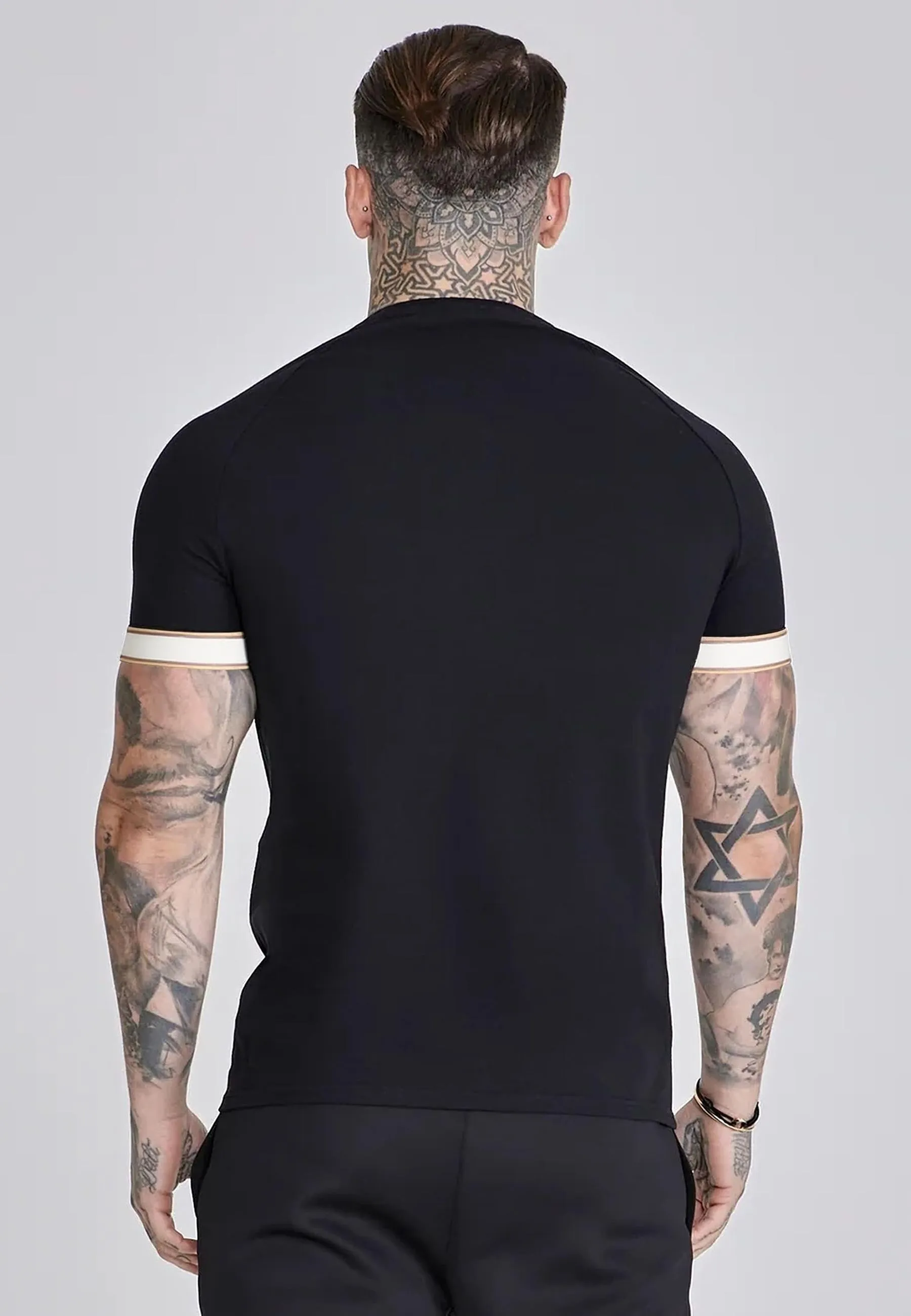 Black Tech T-Shirt sold by Siksilk product image thumbnail 4