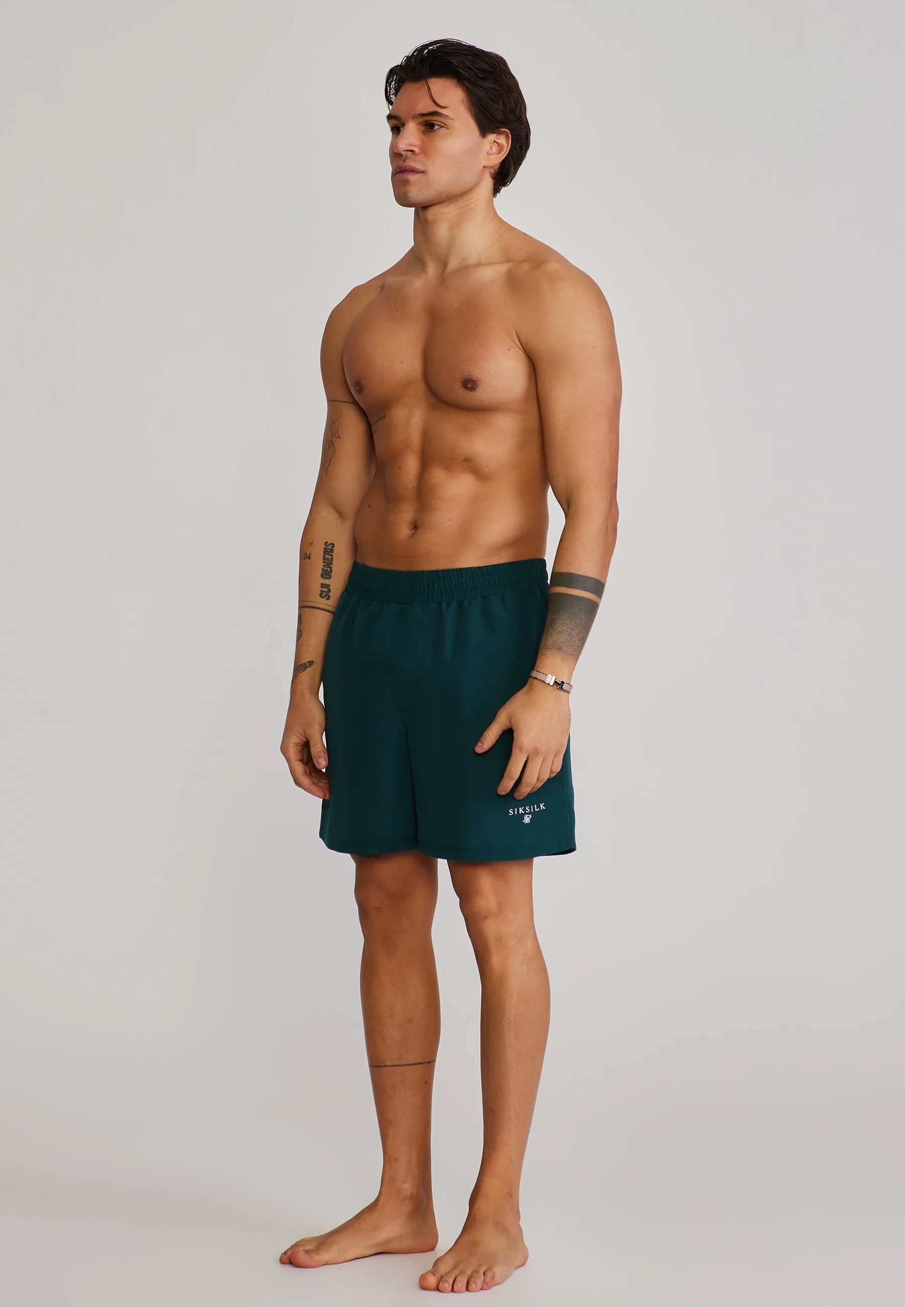 Green Swim Shorts sold by Siksilk product image thumbnail 4