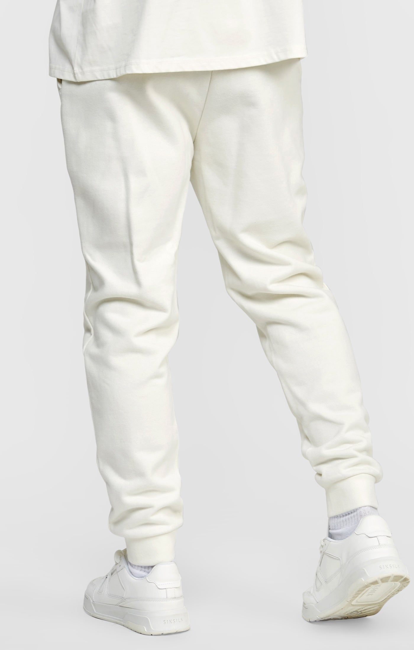 Ecru Varsity Jogger sold by Siksilk product image thumbnail 4