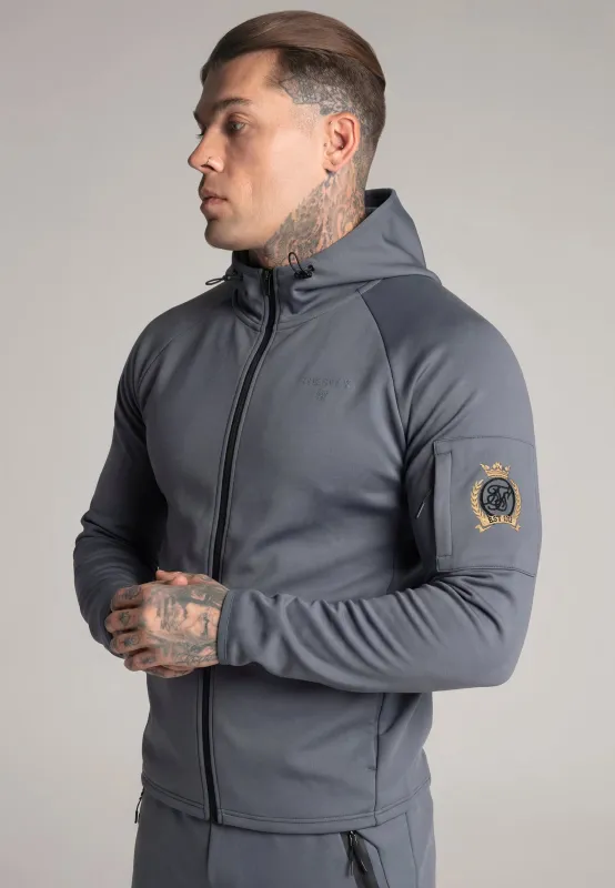 Blue Full Zip Hoodie sold by Siksilk