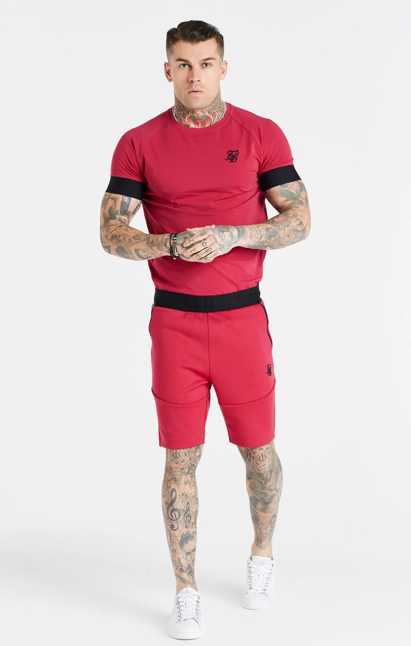 Pink Elastic Cuff T-Shirt sold by Siksilk product image thumbnail 3