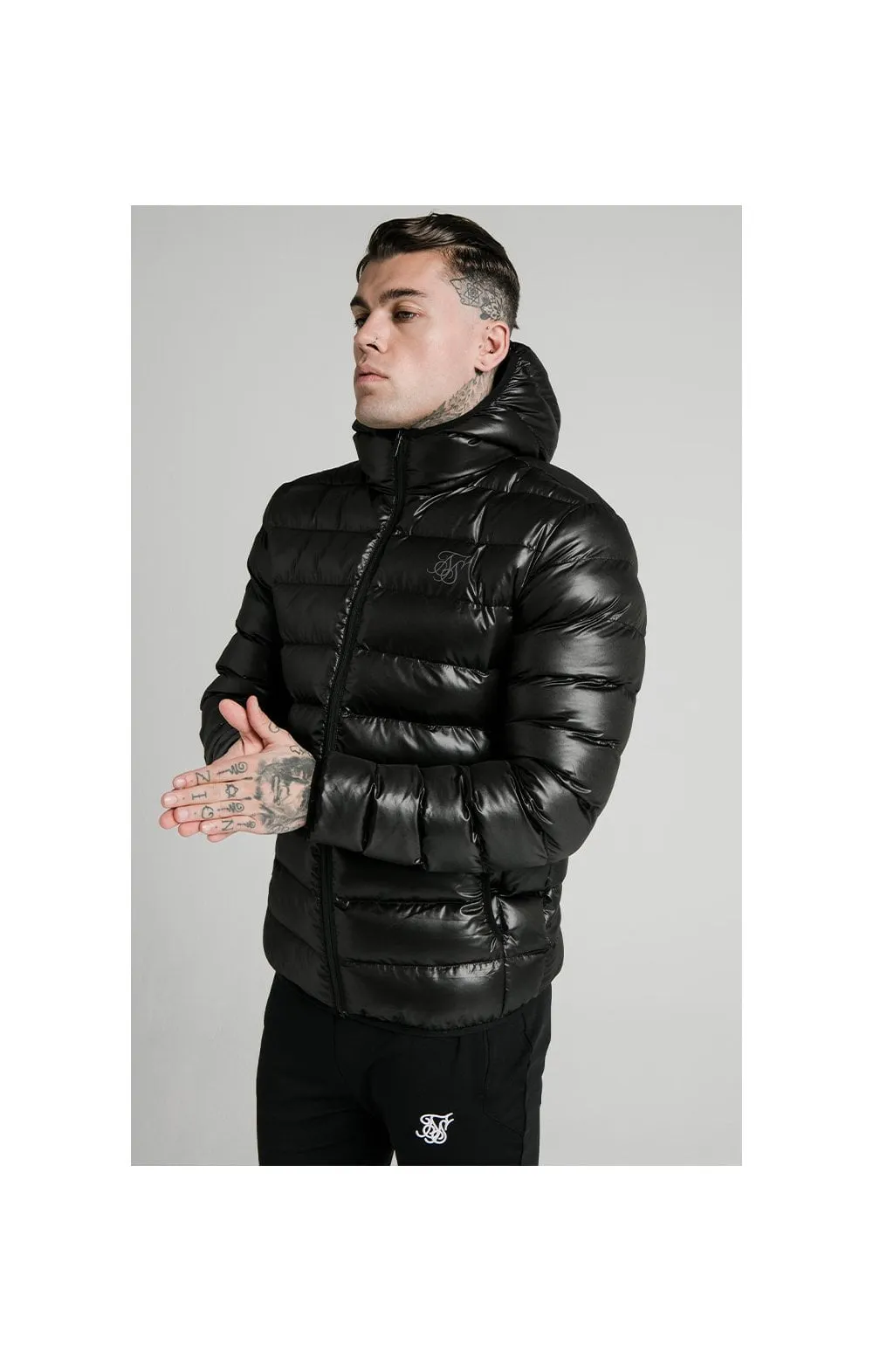 SikSilk Atmosphere Jacket - Black sold by Siksilk