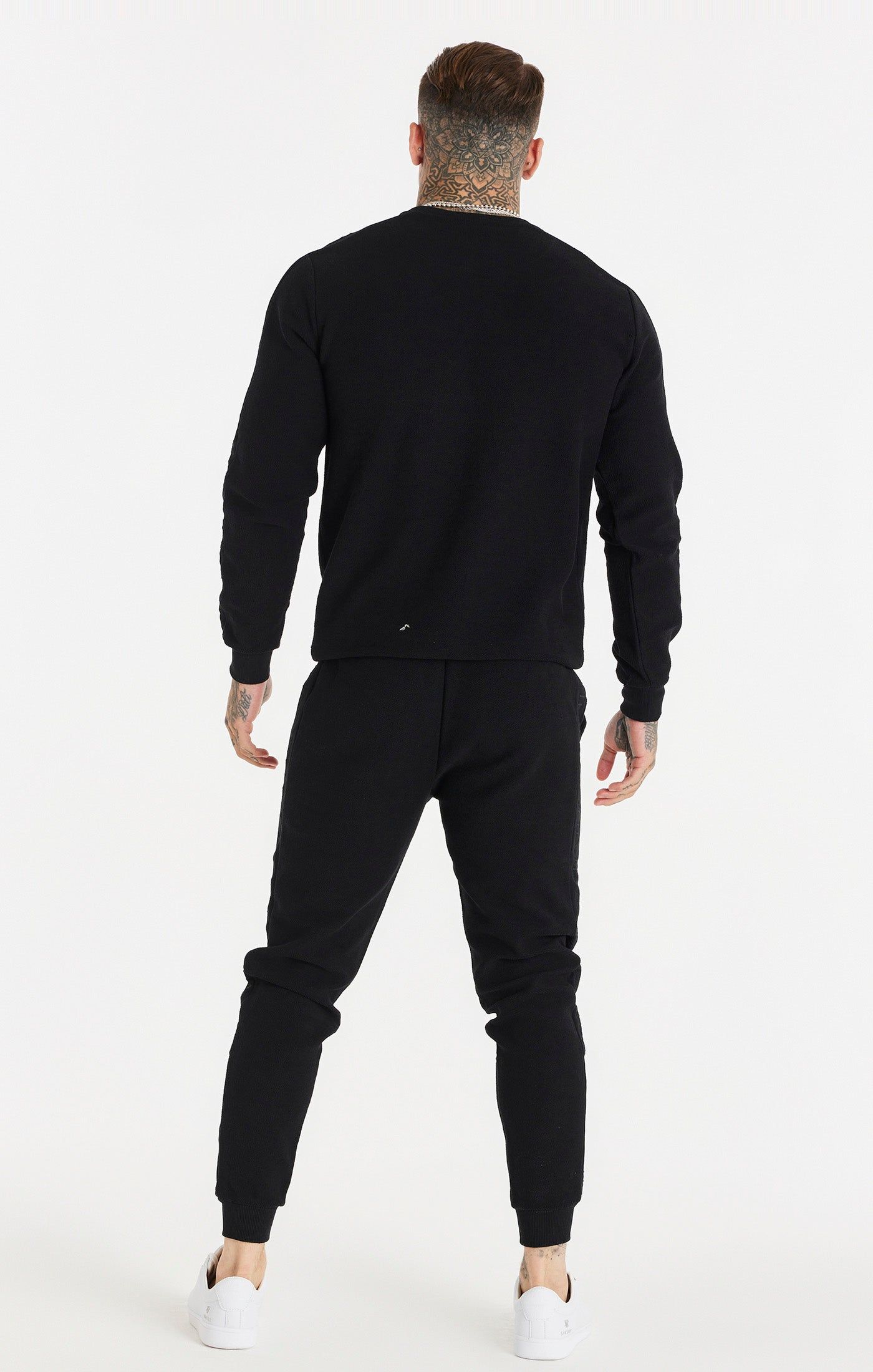 Black Embroidered Sweatshirt sold by Siksilk product image thumbnail 5
