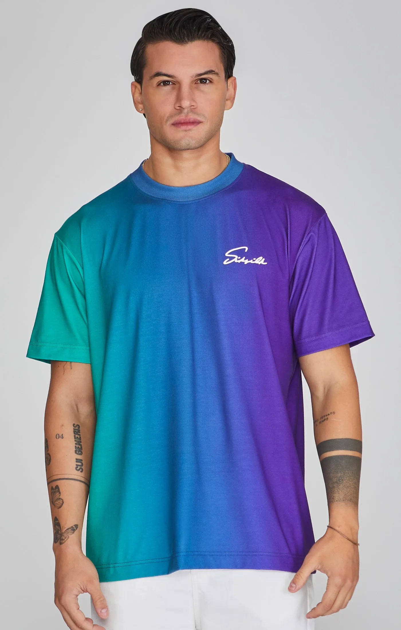 Script Fade T-Shirt sold by Siksilk