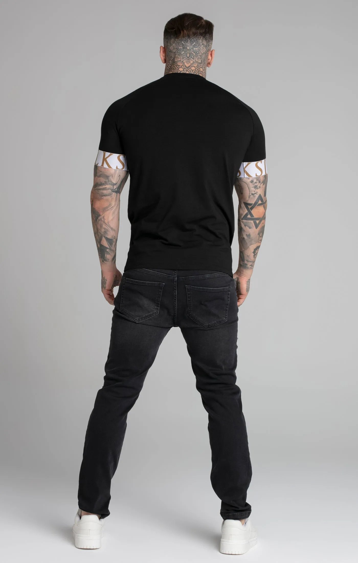 Black Tech T-Shirt sold by Siksilk product image thumbnail 5