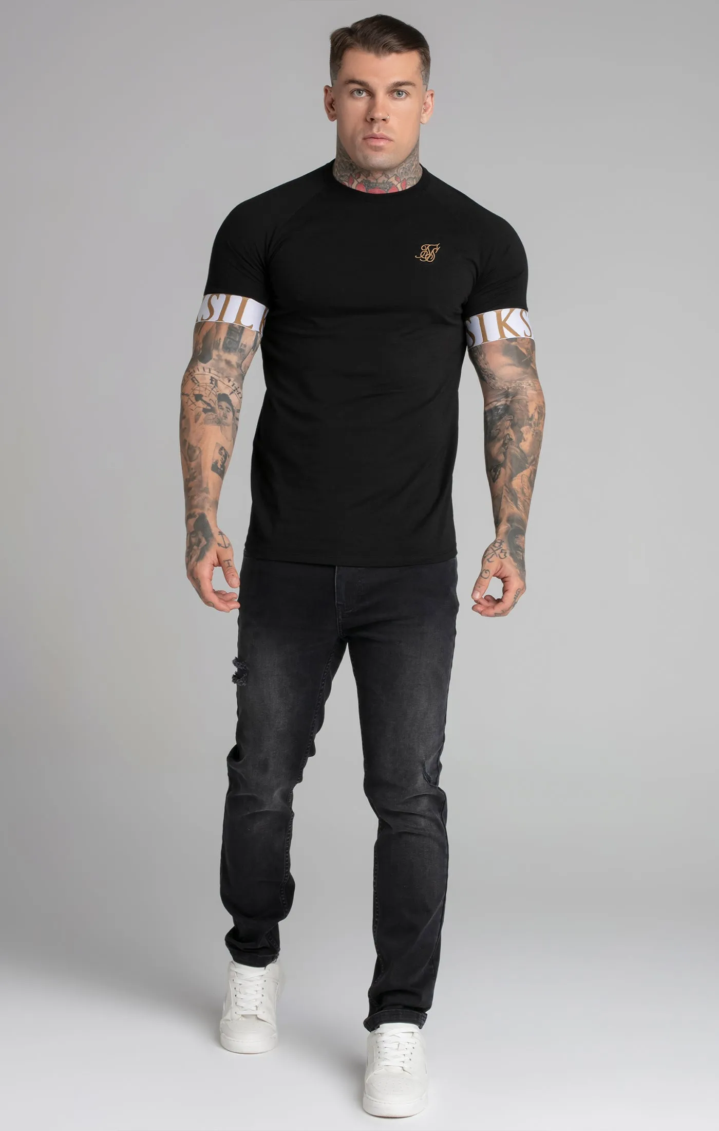 Black Tech T-Shirt sold by Siksilk product image thumbnail 2