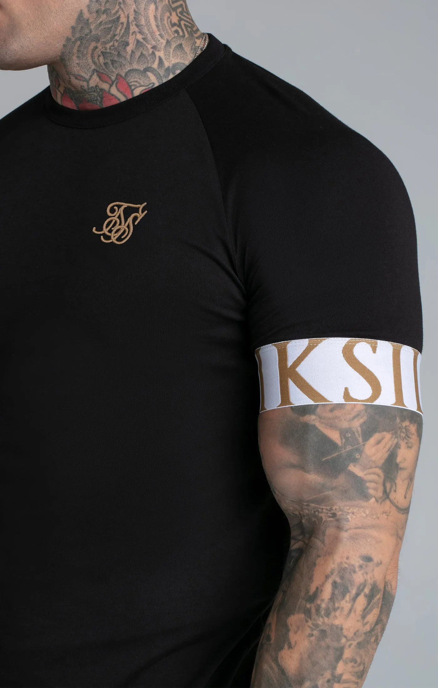 Black Tech T-Shirt sold by Siksilk product image thumbnail 3