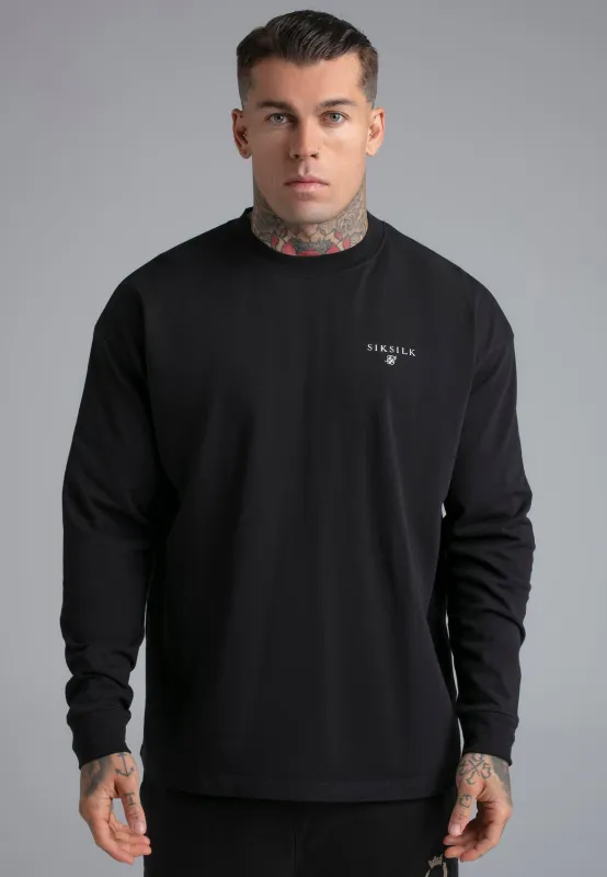 Black Long Sleeve T-Shirt sold by Siksilk
