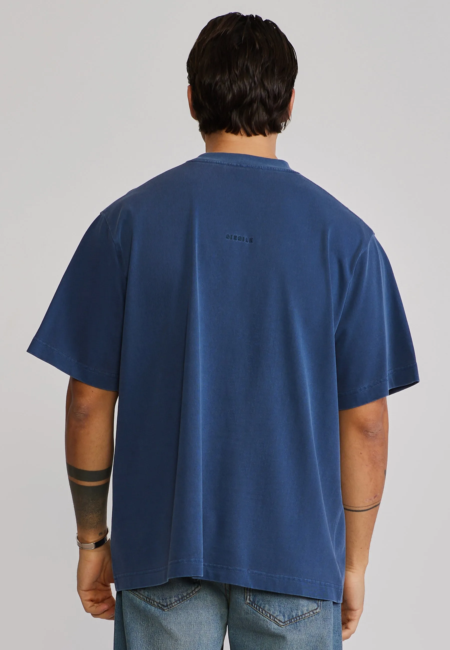 Blue Graphic T-Shirt sold by Siksilk product image thumbnail 5