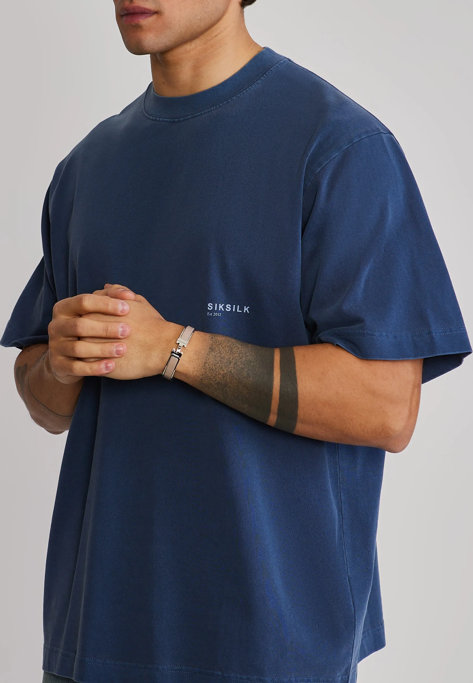 Blue Graphic T-Shirt sold by Siksilk product image thumbnail 2