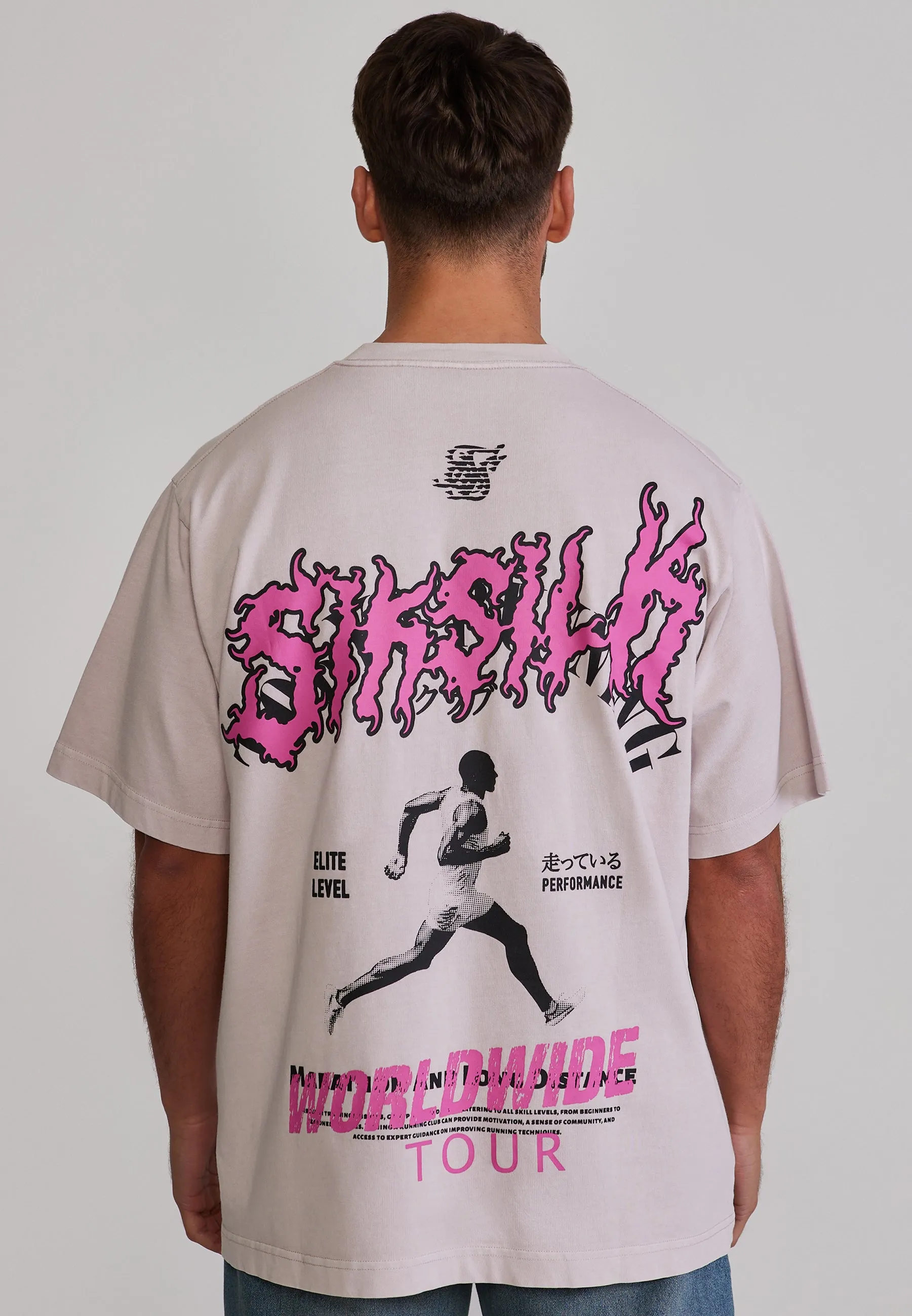 Pink Graphic T-Shirt sold by Siksilk product image thumbnail 5