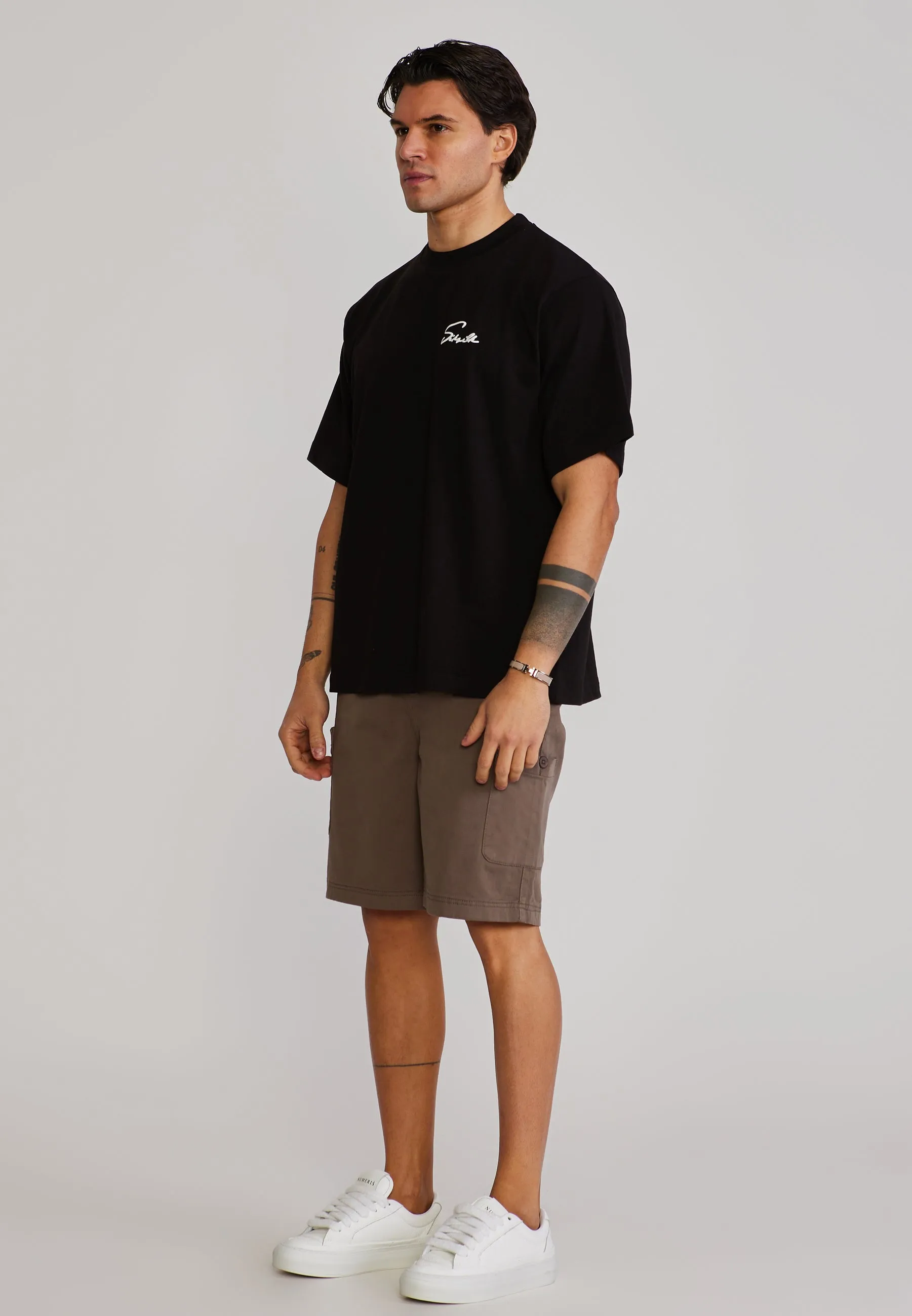 Brown Cargo Shorts sold by Siksilk product image thumbnail 4
