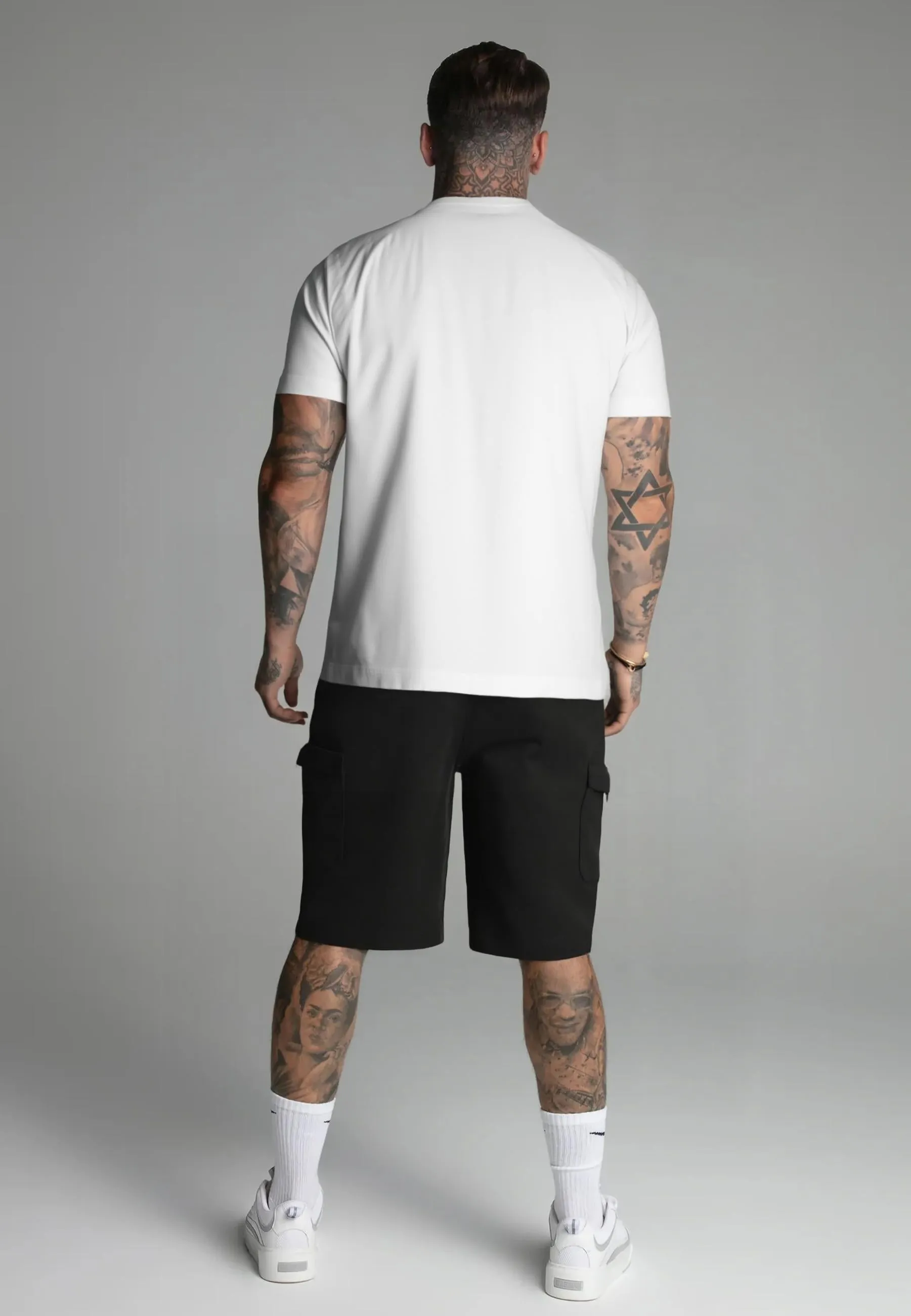 Black Cargo Shorts sold by Siksilk product image thumbnail 4