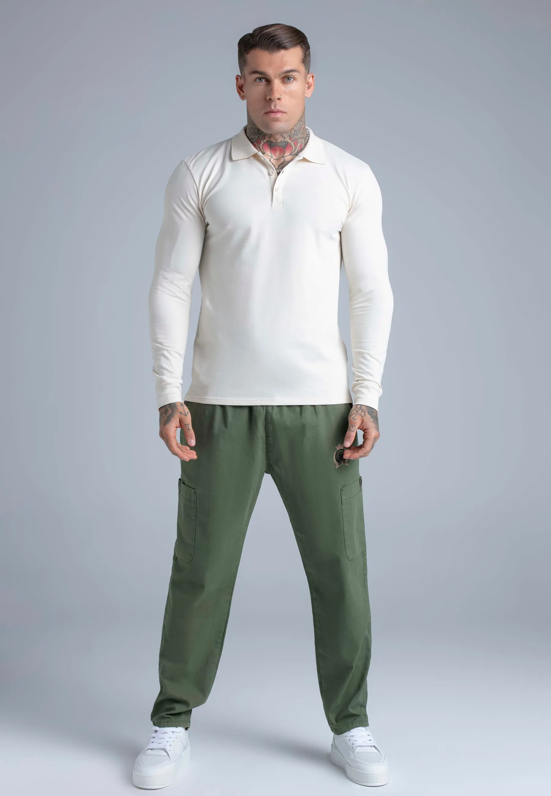 Green Loose Fit Cargos sold by Siksilk product image thumbnail 2