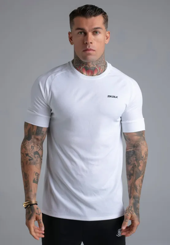 White Tech T-Shirt sold by Siksilk