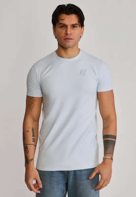 Blue Essentials T-Shirt sold by Siksilk
