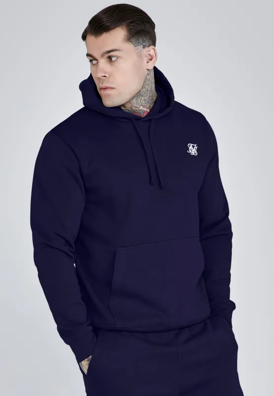 Navy Essentials Hoodie made by Siksilk