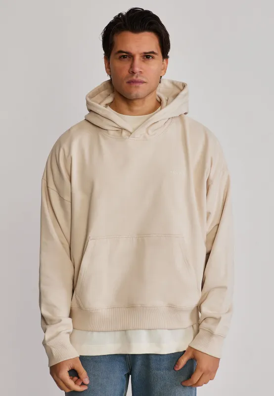 Ecru Graphic Hoodie made by Siksilk