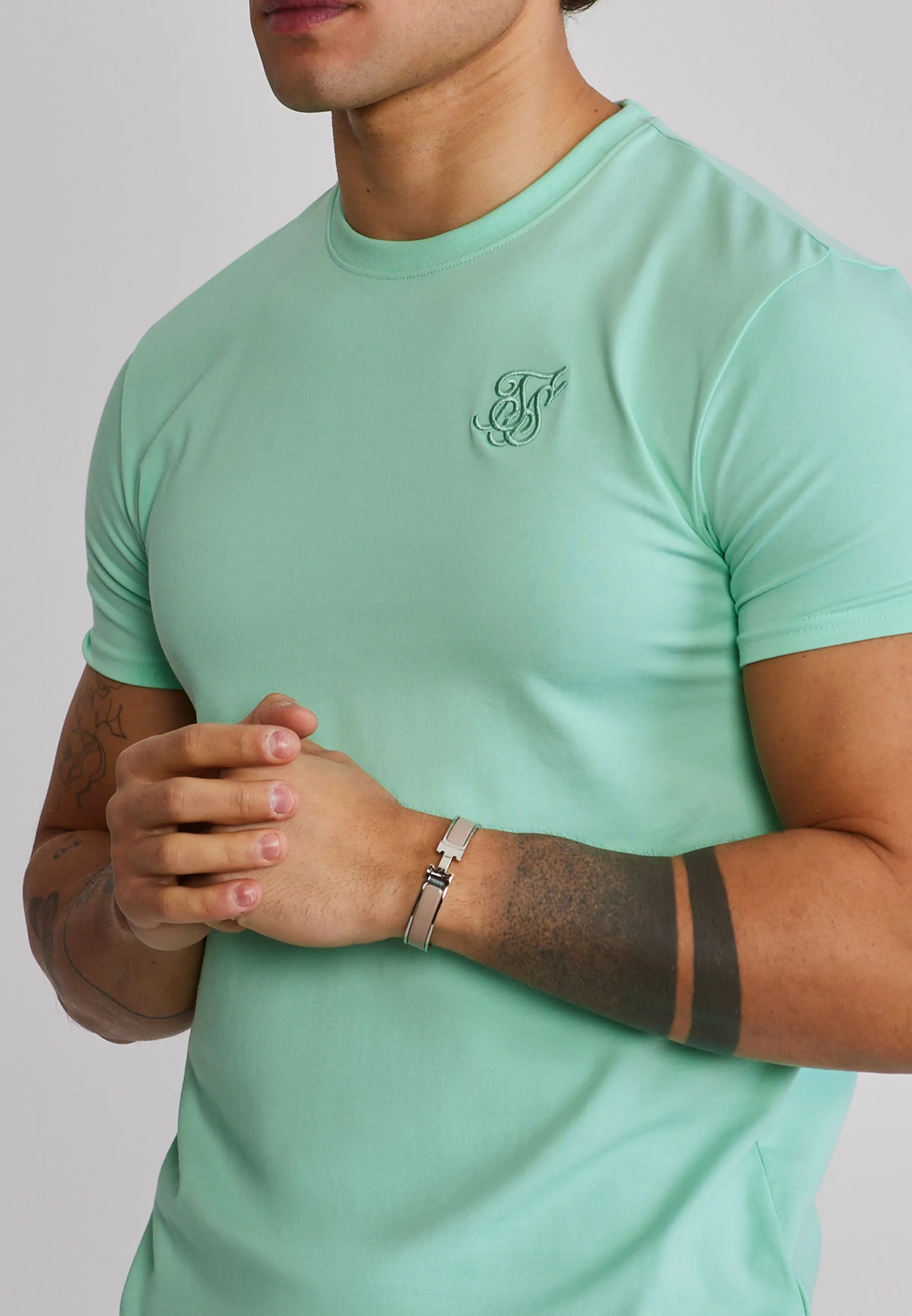 Green Essentials T-Shirt sold by Siksilk product image thumbnail 2