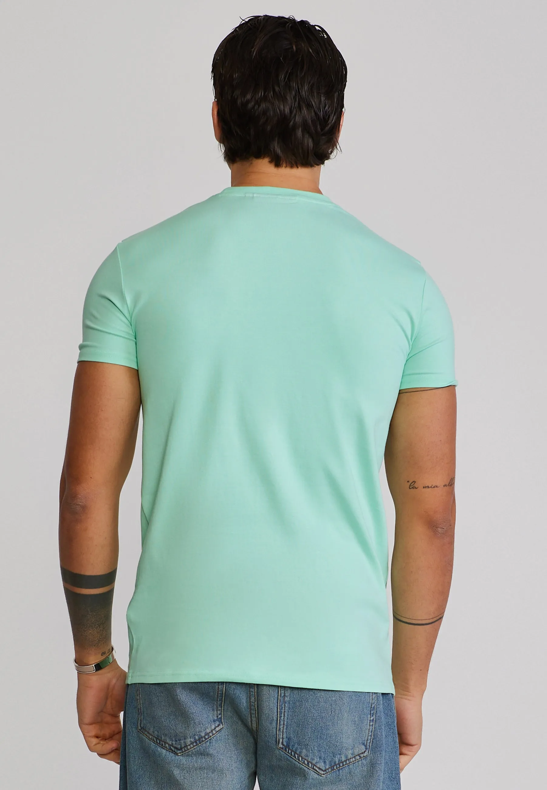 Green Essentials T-Shirt sold by Siksilk product image thumbnail 5