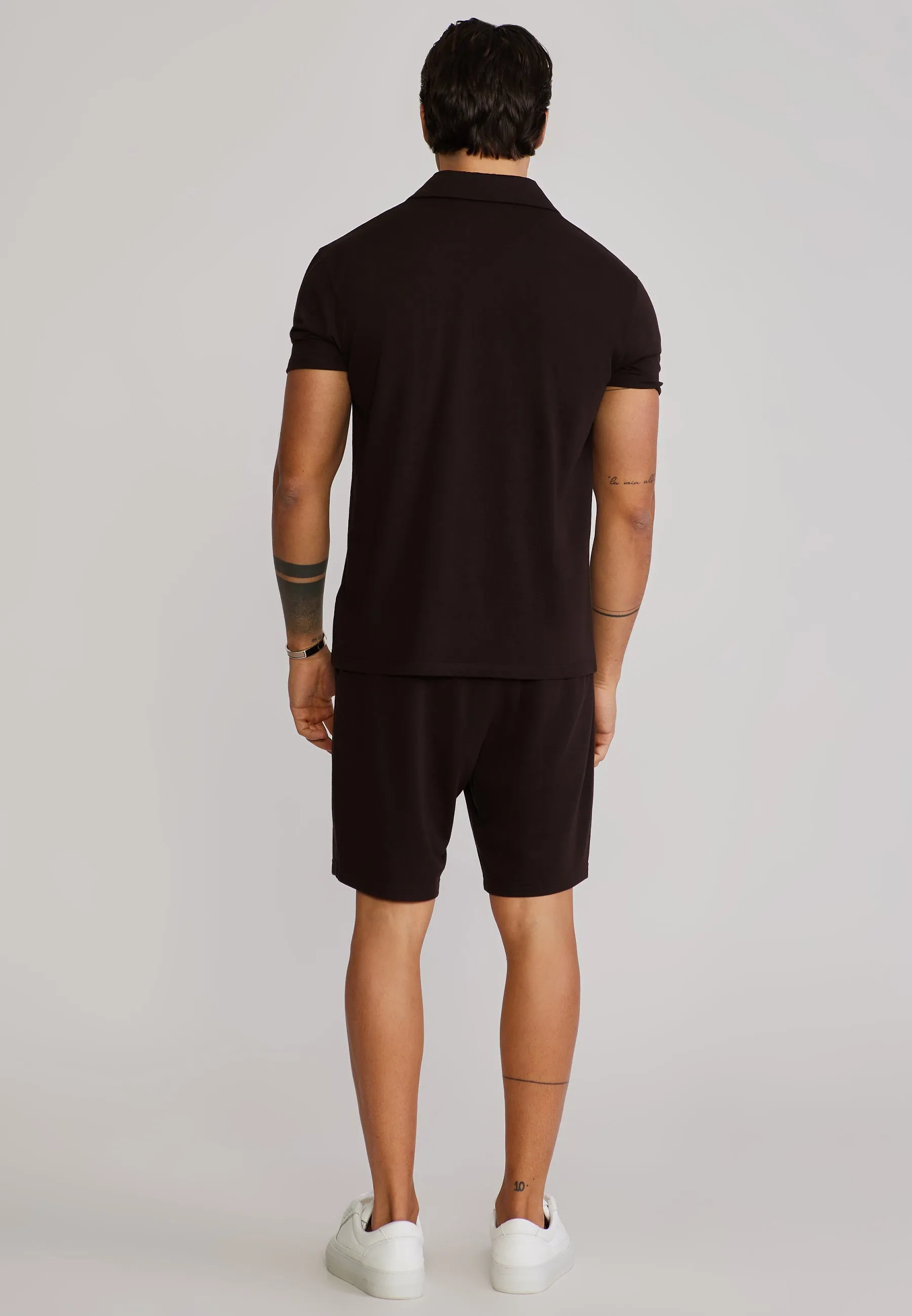 Brown Polo and Shorts Set sold by Siksilk product image thumbnail 5