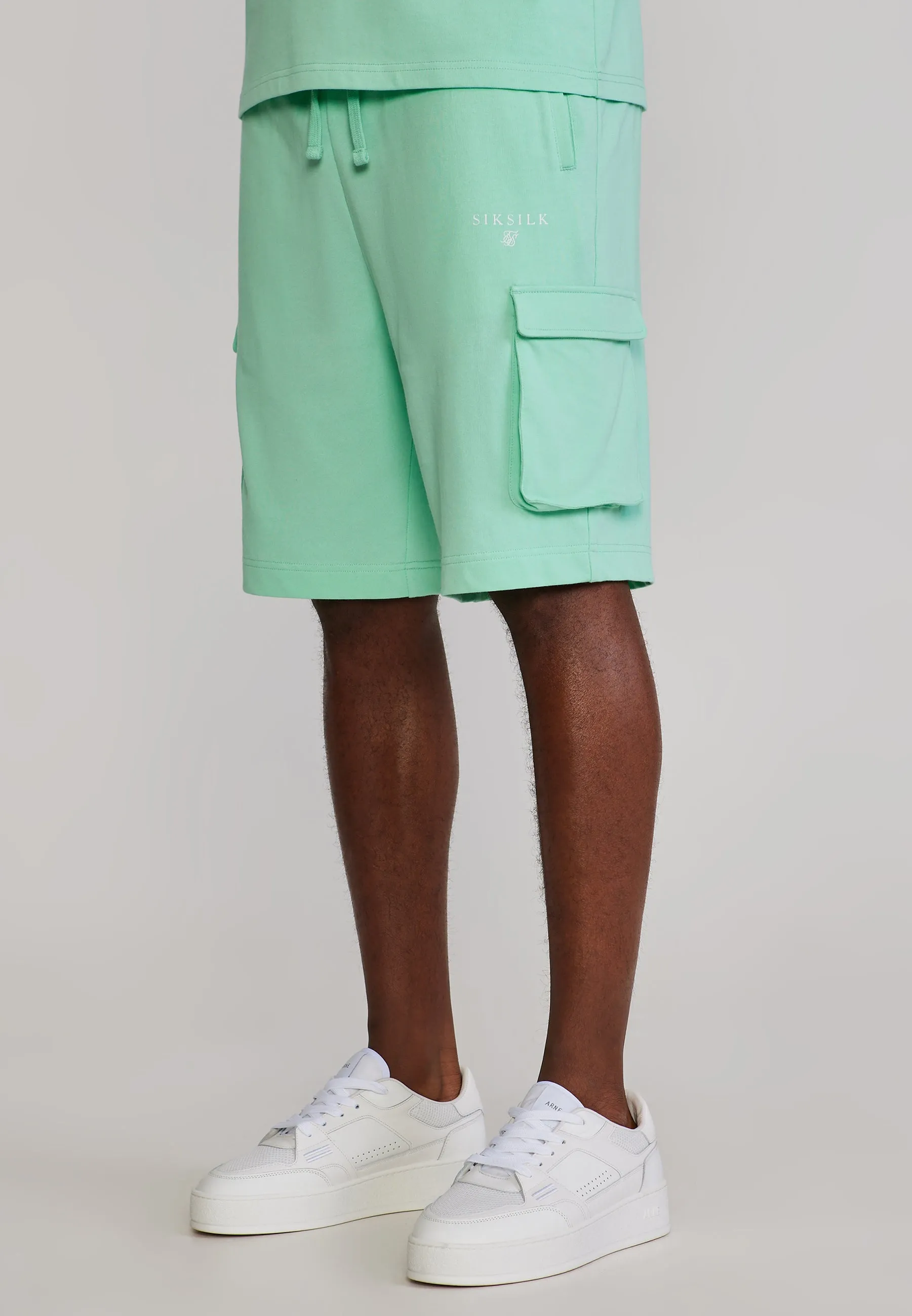 Green T-Shirt and Shorts Set sold by Siksilk product image thumbnail 3