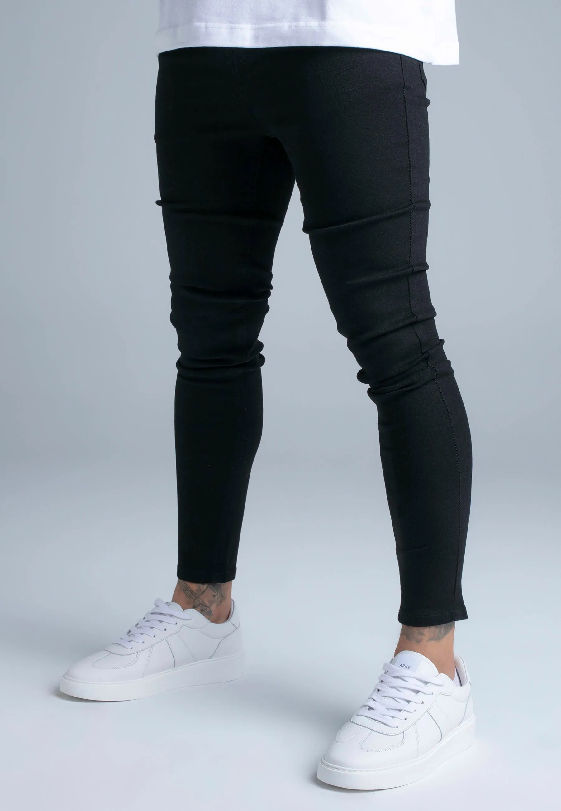 Black Skinny Jeans sold by Siksilk