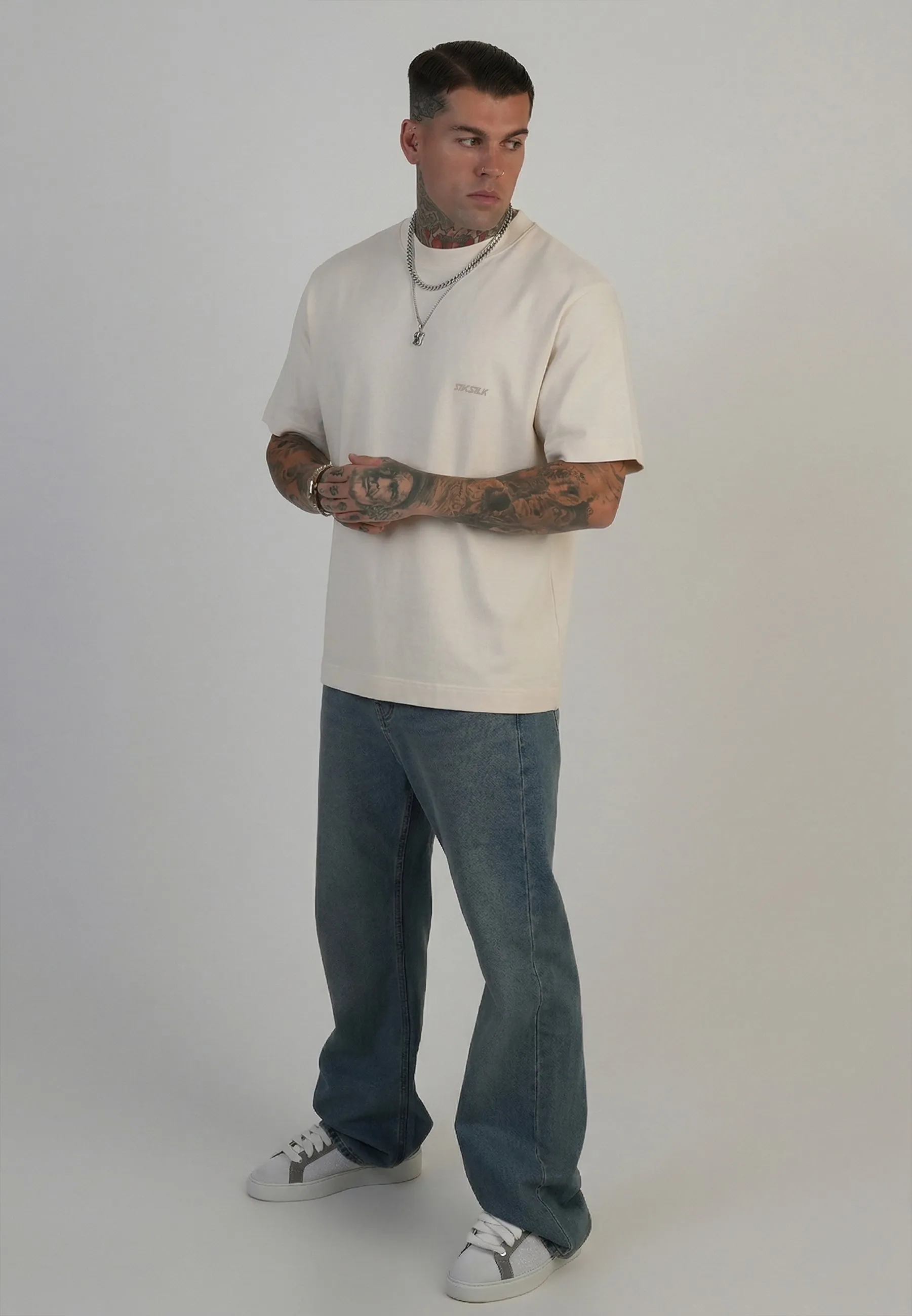 Ecru Graphic T-Shirt sold by Siksilk product image thumbnail 5
